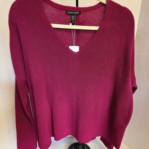 Eileen Fisher Women's Rhapsody V-Neck Sweater